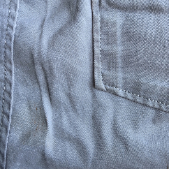 Calvin Klein White Bermudas Lightweight Cotton Casual Size 8 - Picture 14 of 16